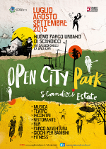 La locandina di Open City Park 2015