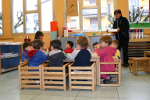 Bambini in un servizio educativo