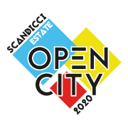 Il logo do Open City 2020