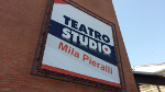 L'insegna del Teatro Studio Mila Pieralli