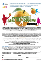 La locandina di Vitamine per la scuola 2015