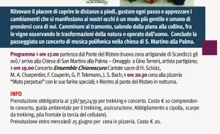 itinera 28 giugno