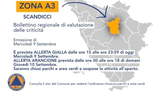 allerta arancione