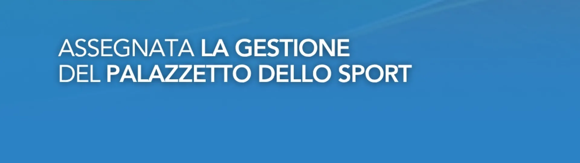 palazzetto dello sport