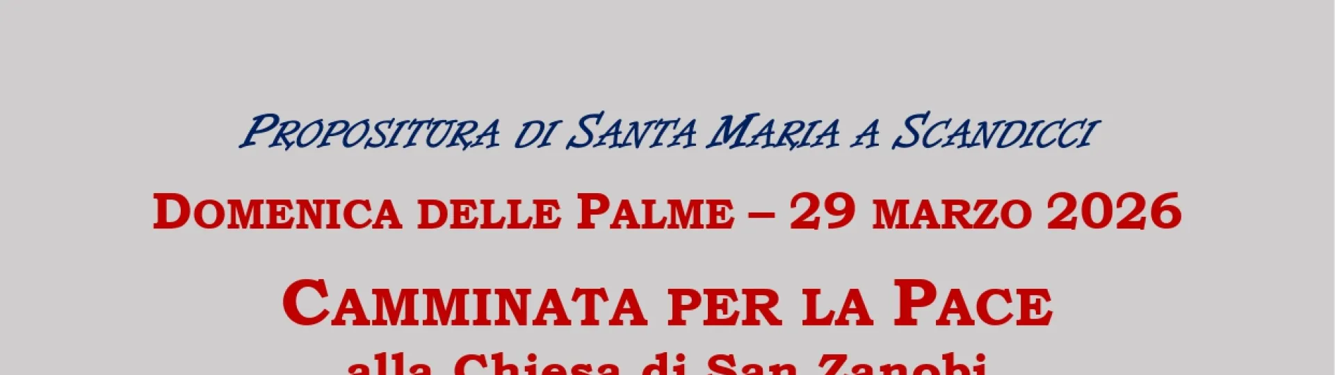 camminata pace