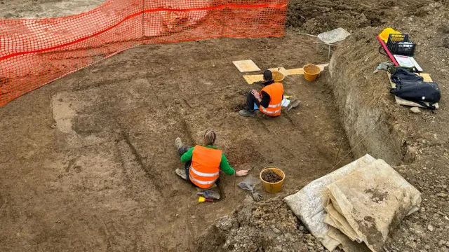 scavo cantiere Fermi