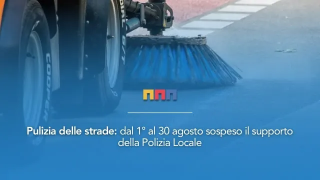 pulizia strade agosto