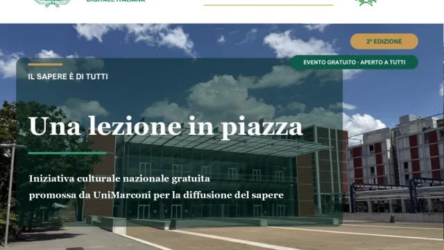 Una lezione in piazza